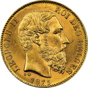 20 Francs Belgium Gold Coin (Circulated)